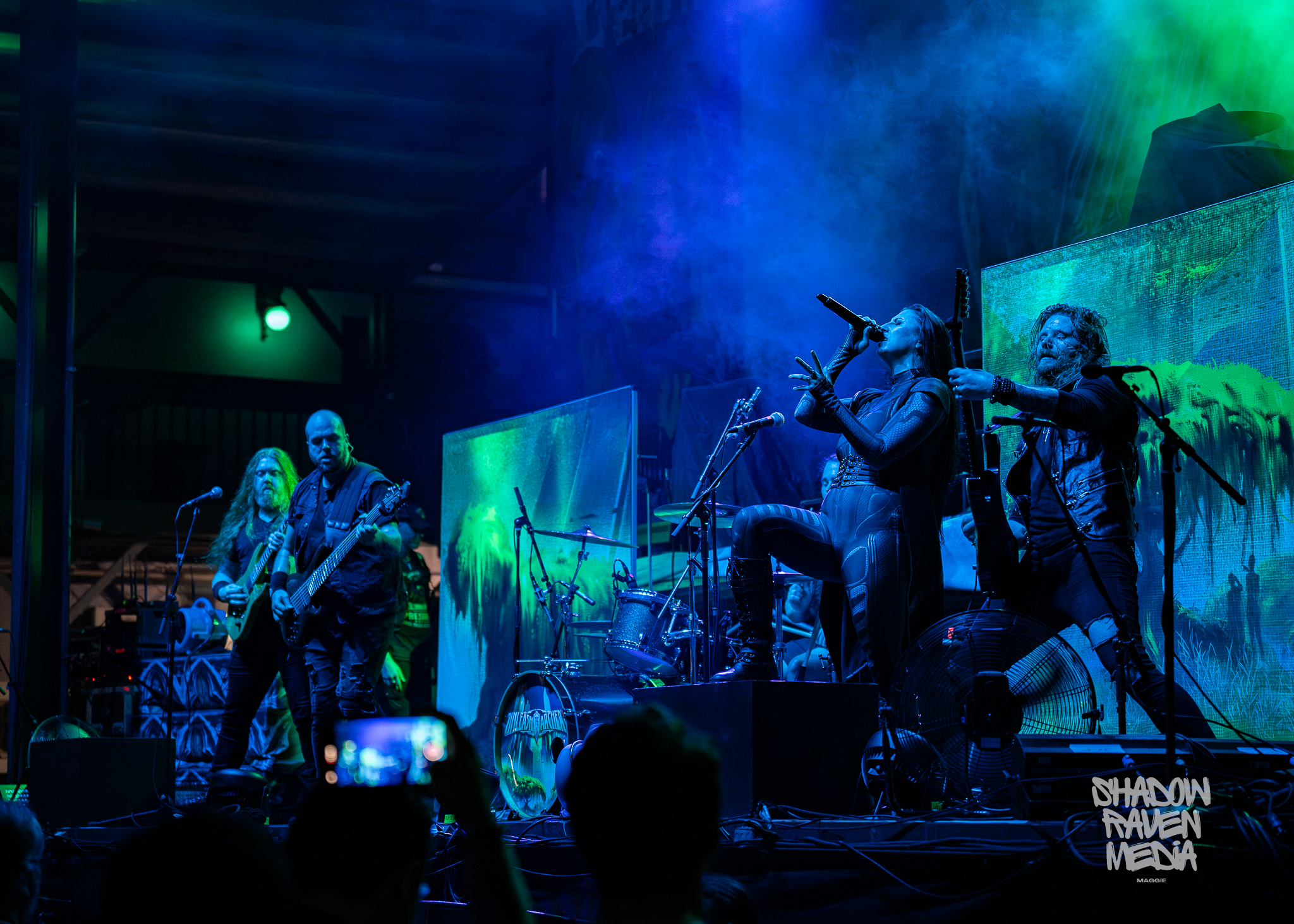 Unleash the Archers concert photo from Jannus Live show in St. Petersburg Florida September 7 2024