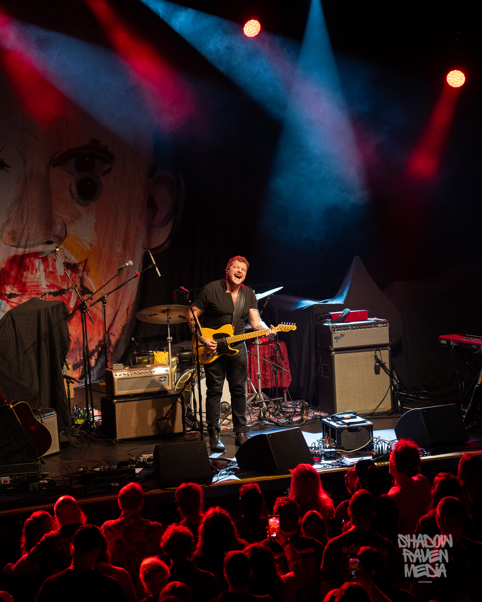 Nate Bergman plays for crowd at The Beacham Theater in Orlando Florida