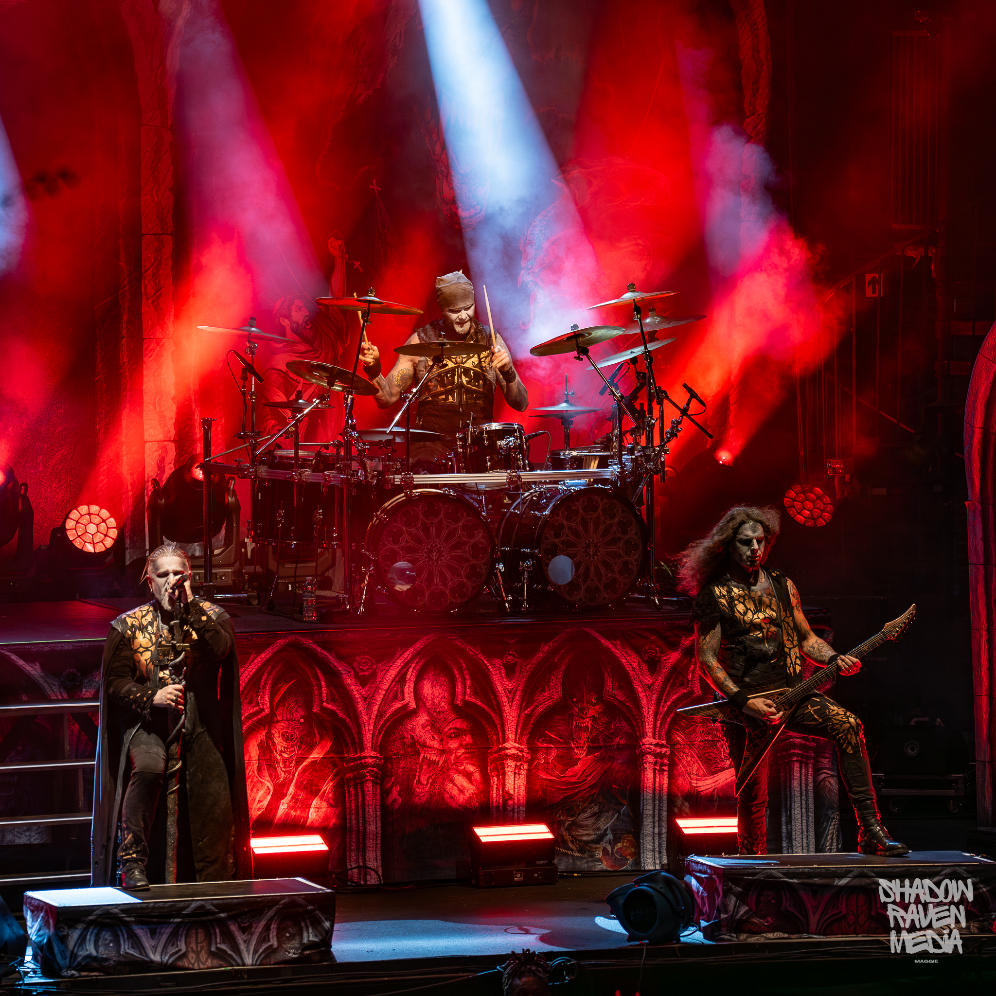 Powerwolf concert photo from Jannus Live show in St. Petersburg Florida September 7 2024