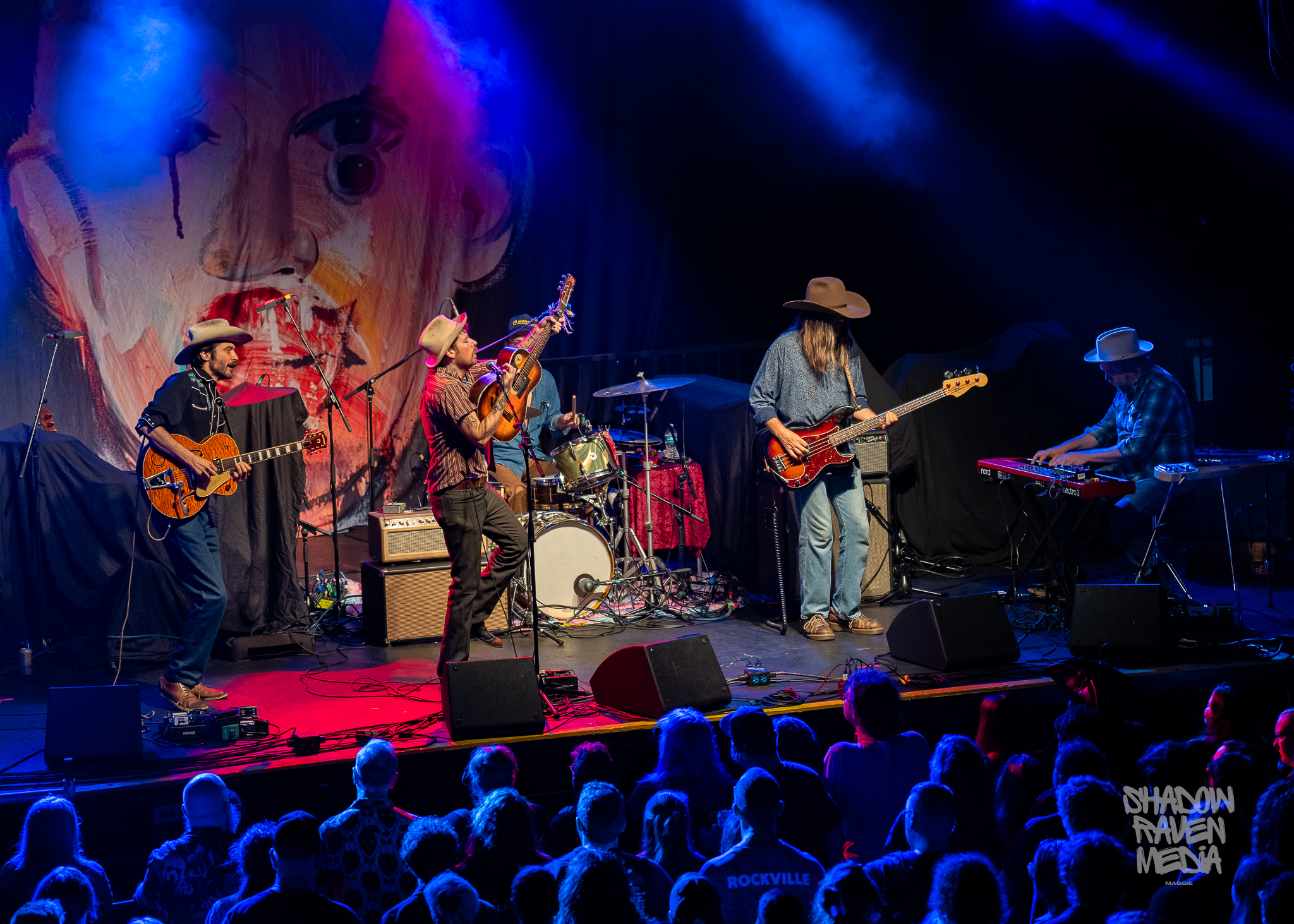 TK & The Holy Know-Nothings play for a crowd at The Beacham in Orlando Florida