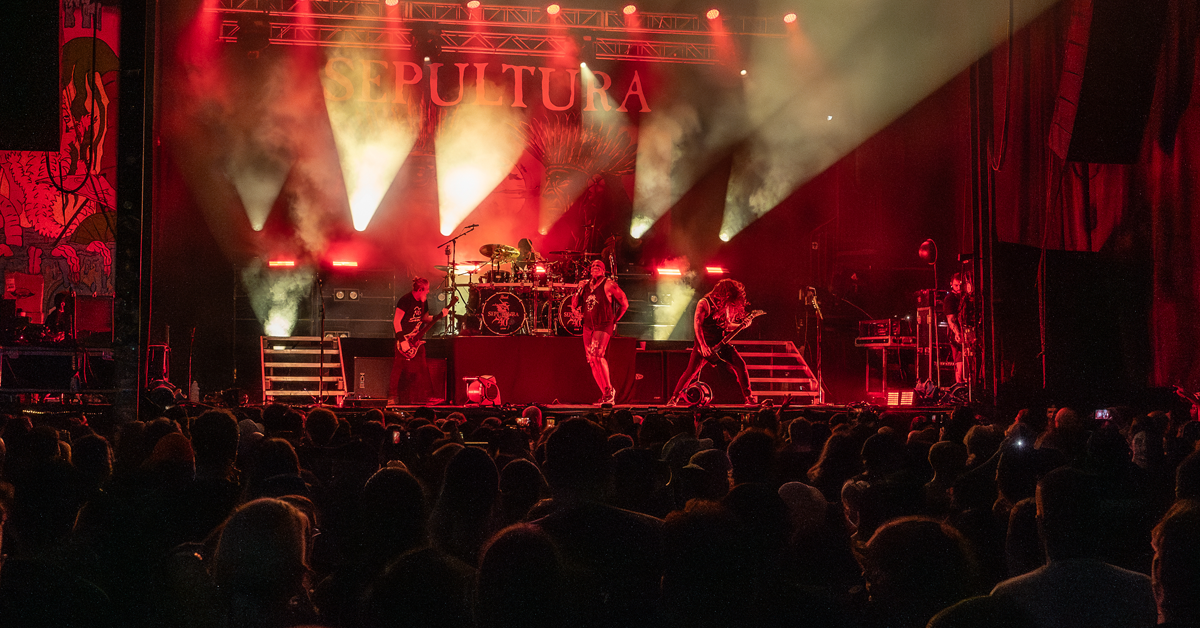 SEPULTURA, OBITUARY, AGNOSTIC FRONT AND CLAUSTROFOBIA BRING CHAOS TO JANNUS LIVE IN ST PETERSBURG, FL . WEDNESDAY OCTOBER 2, 2024