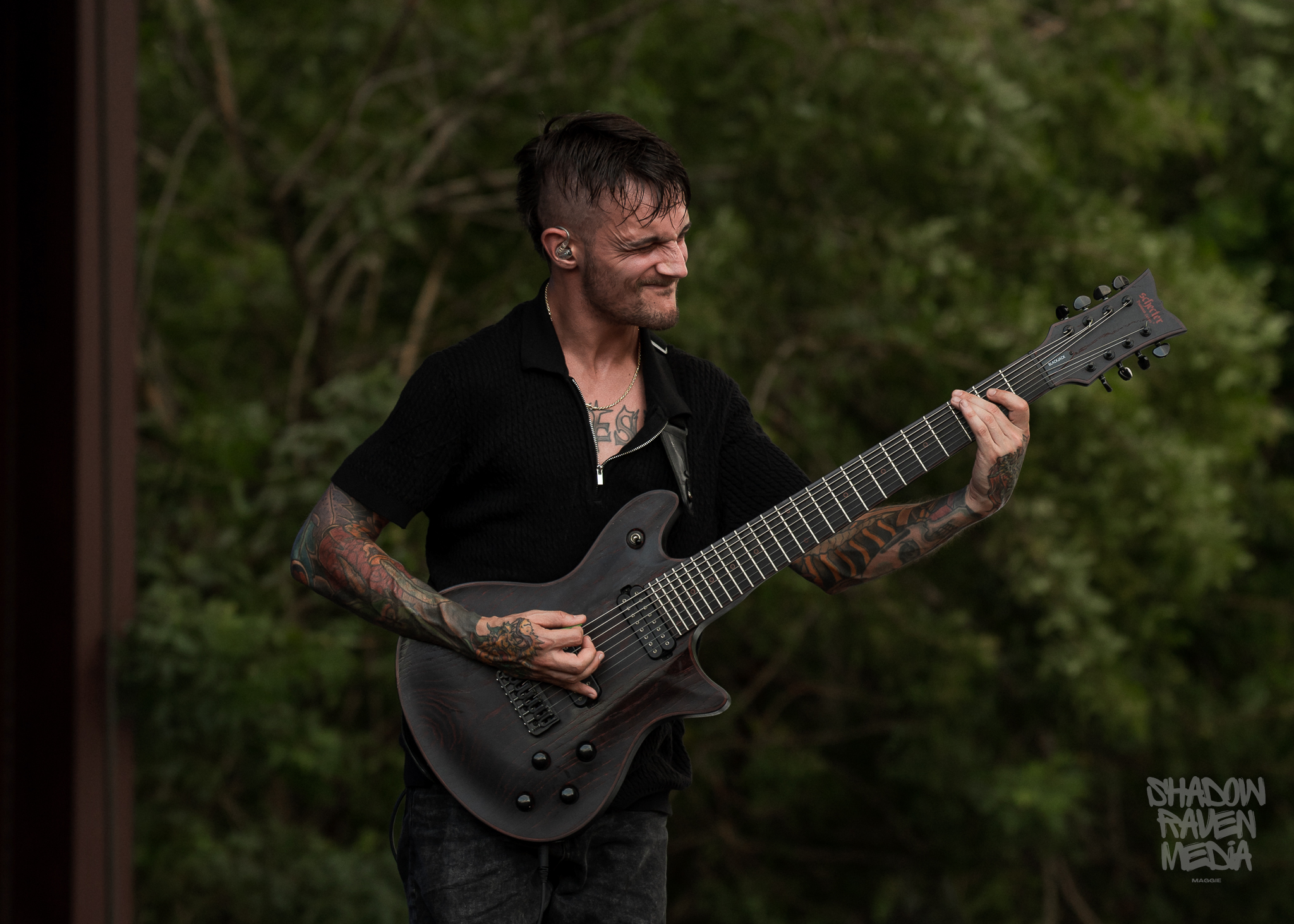 death metal band Disembodied Tyrant plays for a crowd at The Orpheum in Tampa Florida on September 29 2024