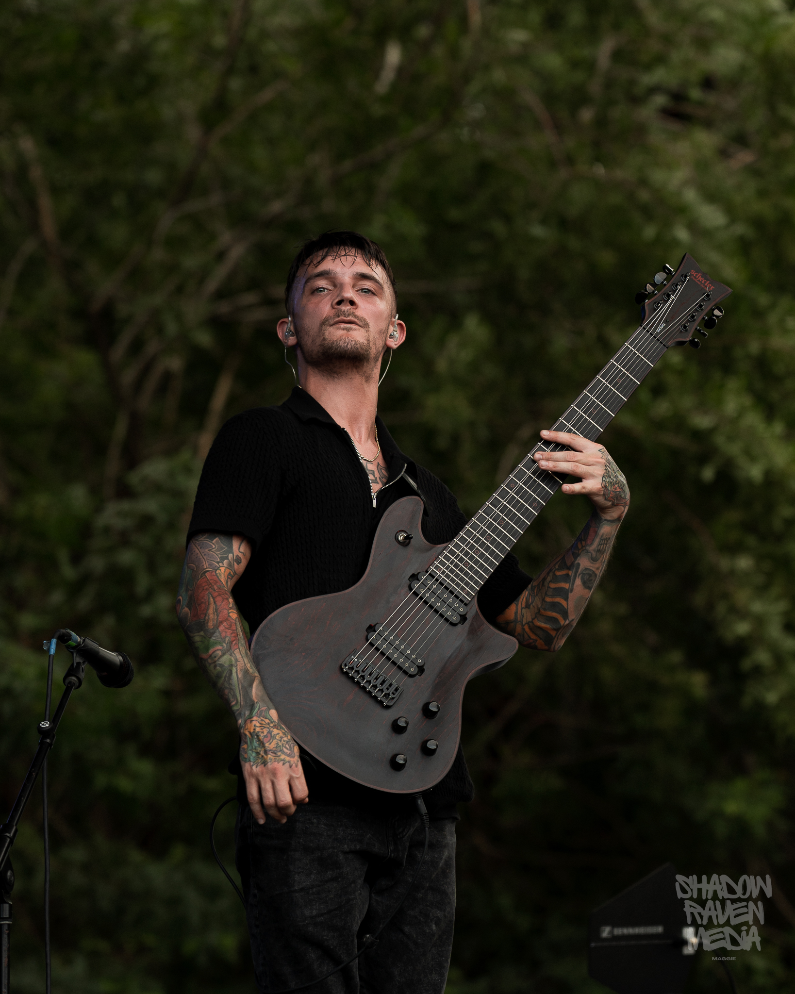 death metal band Disembodied Tyrant plays for a crowd at The Orpheum in Tampa Florida on September 29 2024