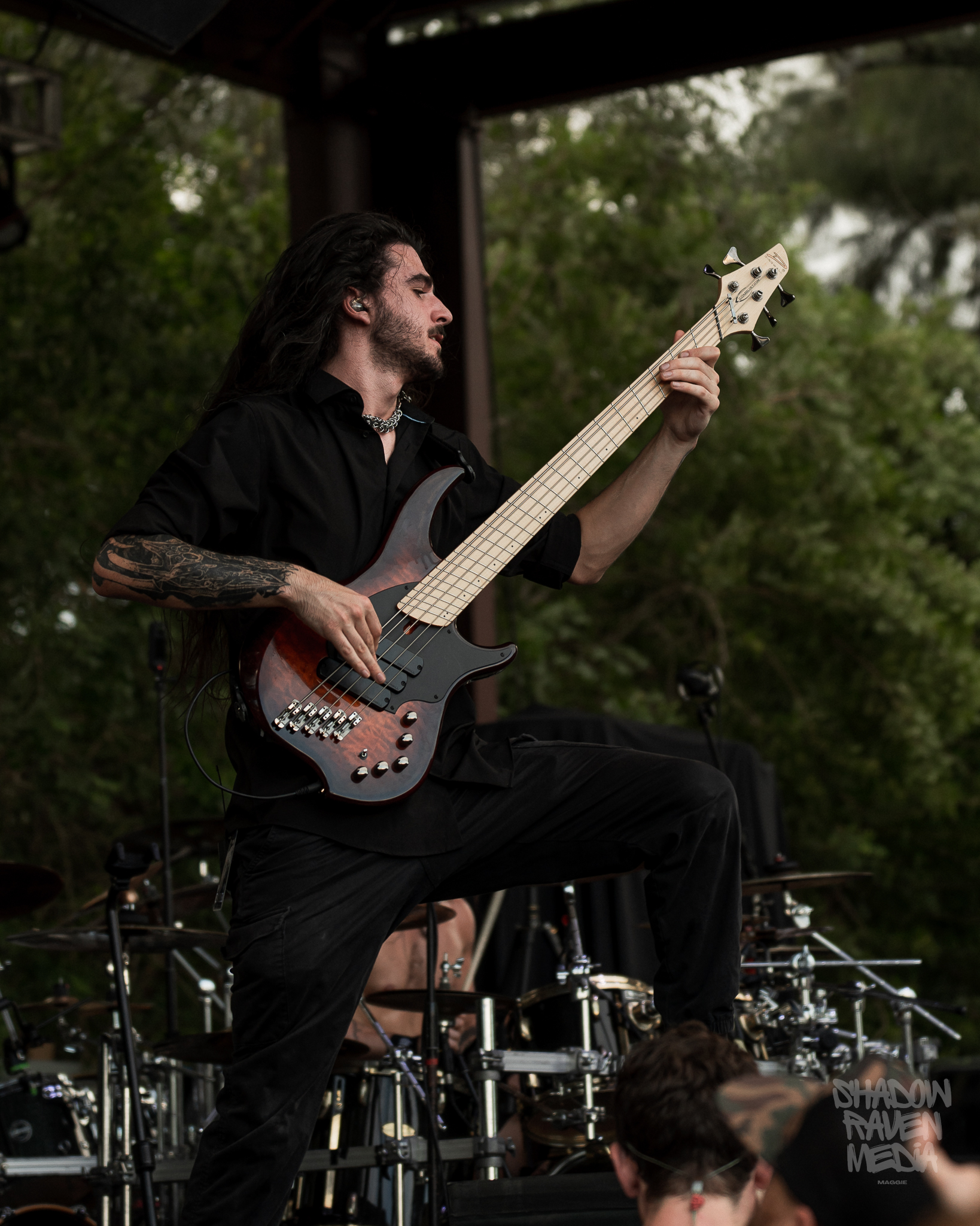 death metal band Disembodied Tyrant plays for a crowd at The Orpheum in Tampa Florida on September 29 2024