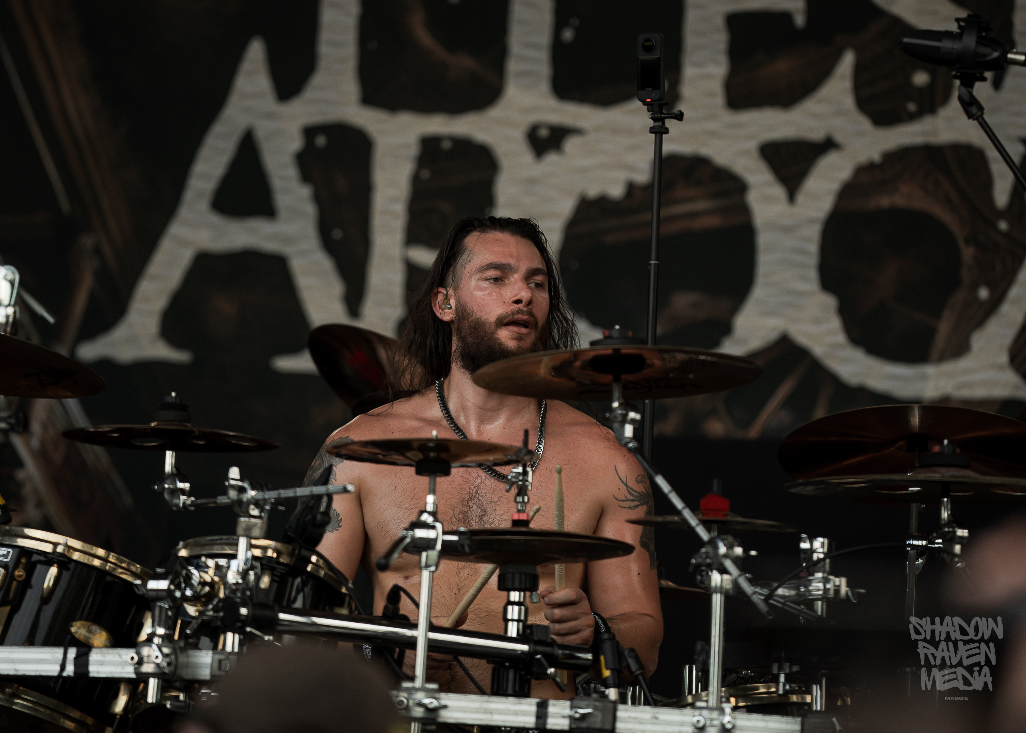 death metal band Disembodied Tyrant plays for a crowd at The Orpheum in Tampa Florida on September 29 2024