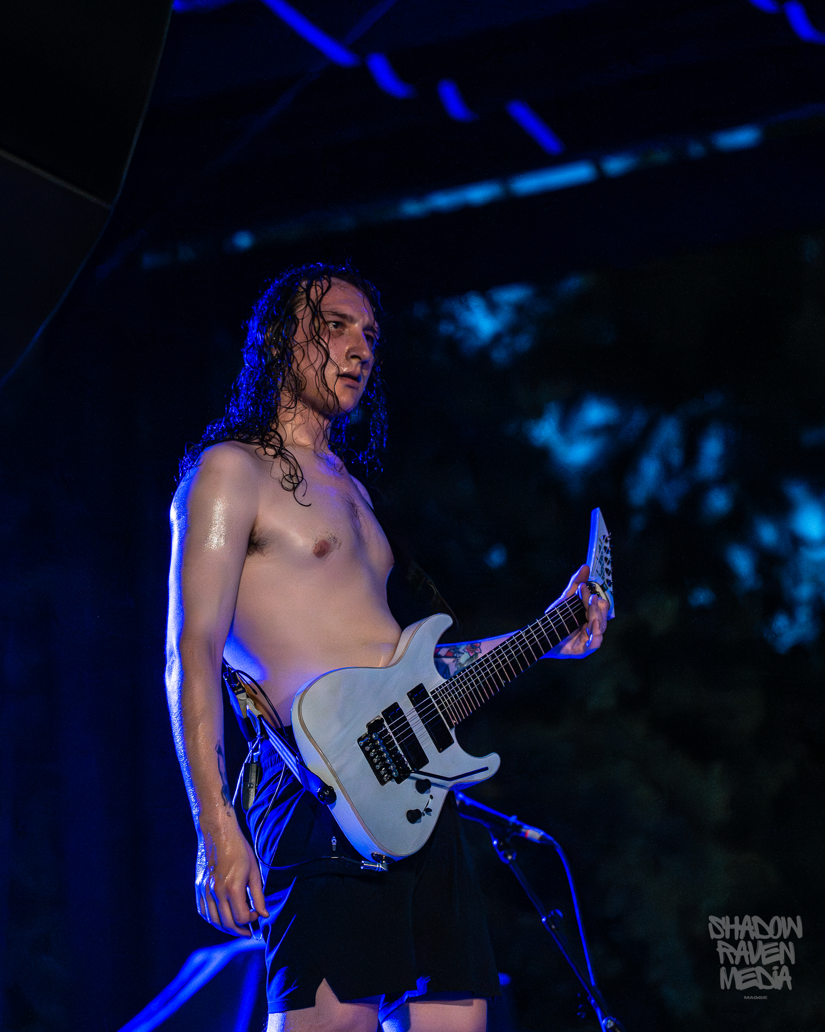 death metal band Ingested plays for a crowd at The Orpheum in Tampa Florida on September 29 2024