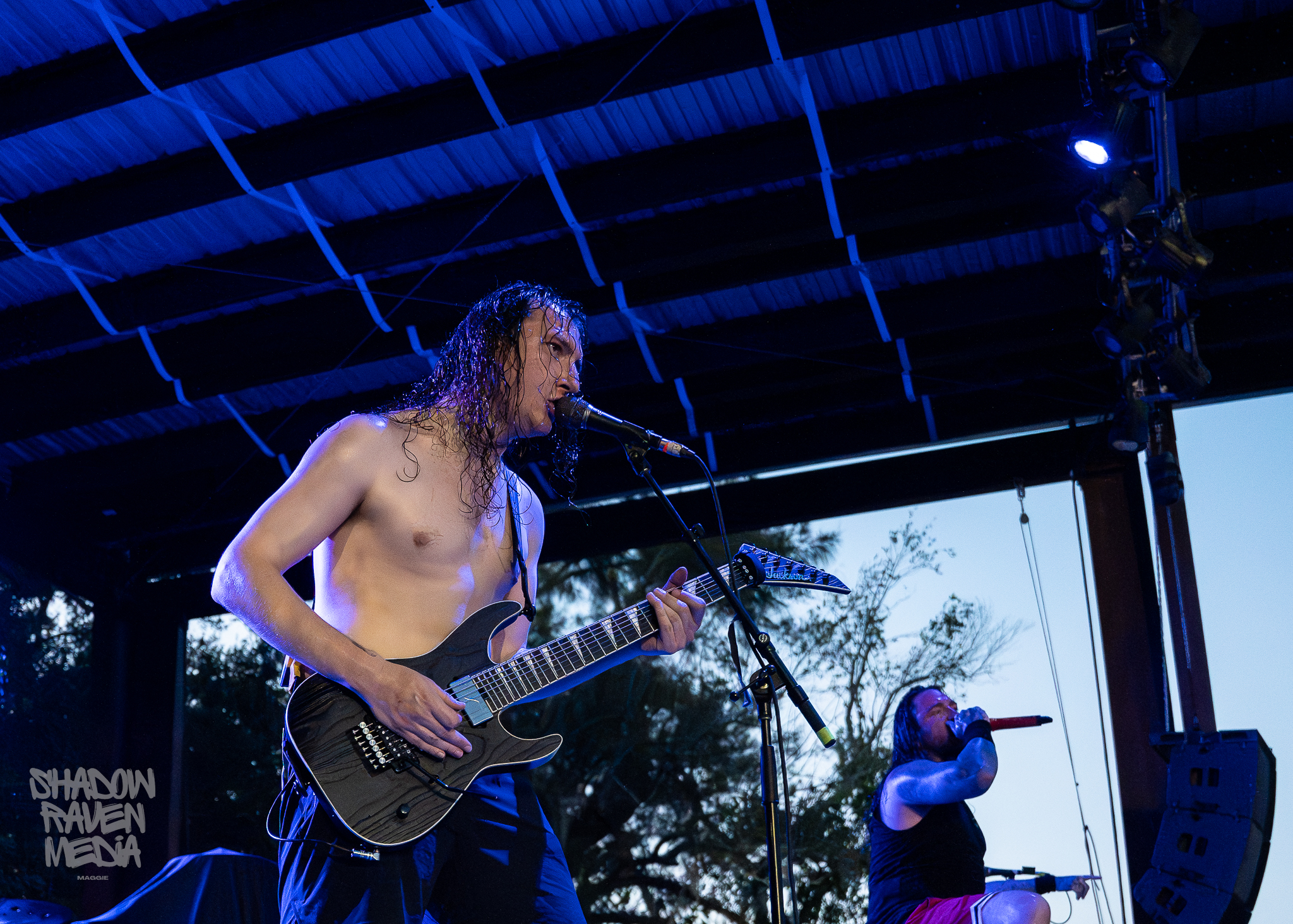 death metal band Ingested plays for a crowd at The Orpheum in Tampa Florida on September 29 2024