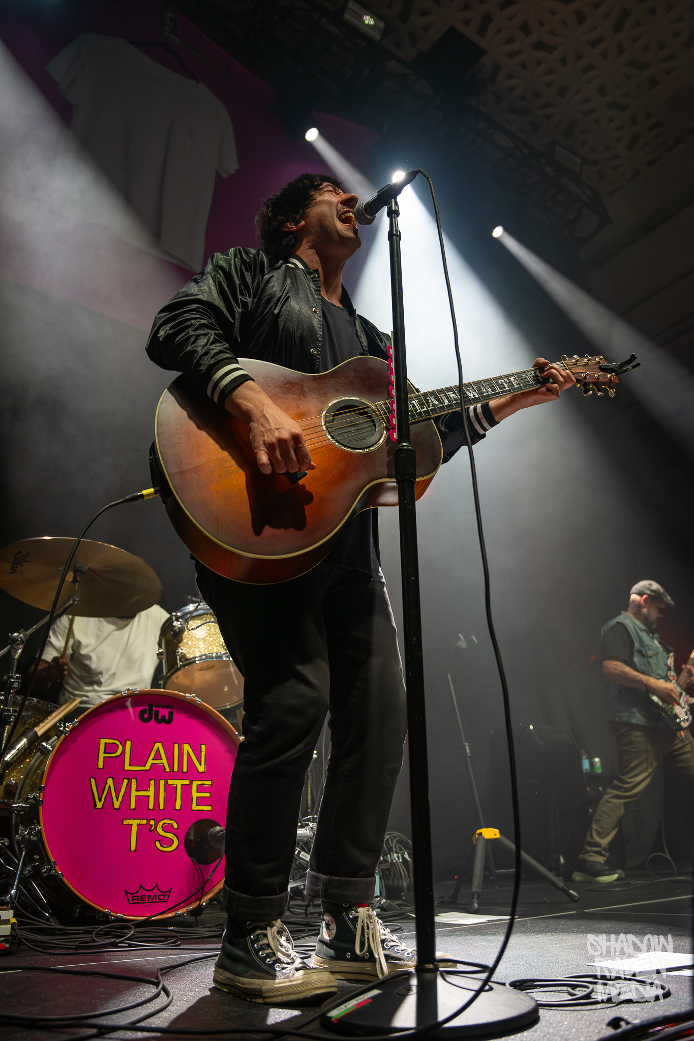 The Plain White T's play for a crowd at the Hard Rock Live in Tampa Florida on October 2 2024