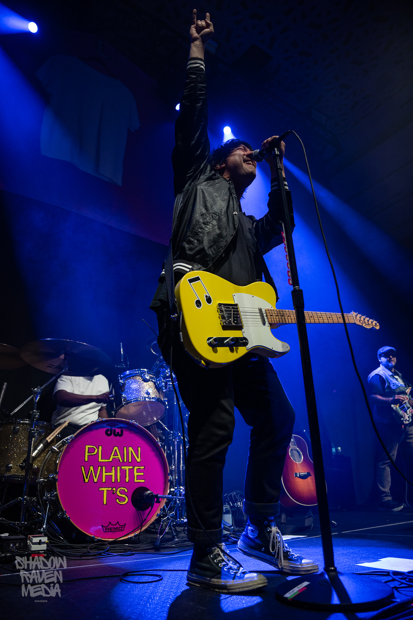 The Plain White T's play for a crowd at the Hard Rock Live in Tampa Florida on October 2 2024