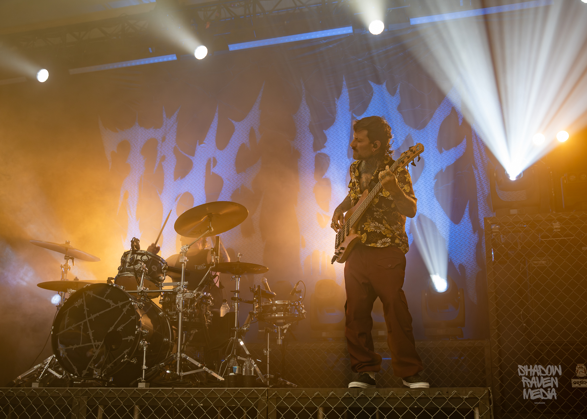The Used performs at the Seminole Hard Rock Hotel and Casino Hard Rock Live event center in Tampa, Florida on October 2nd 2024