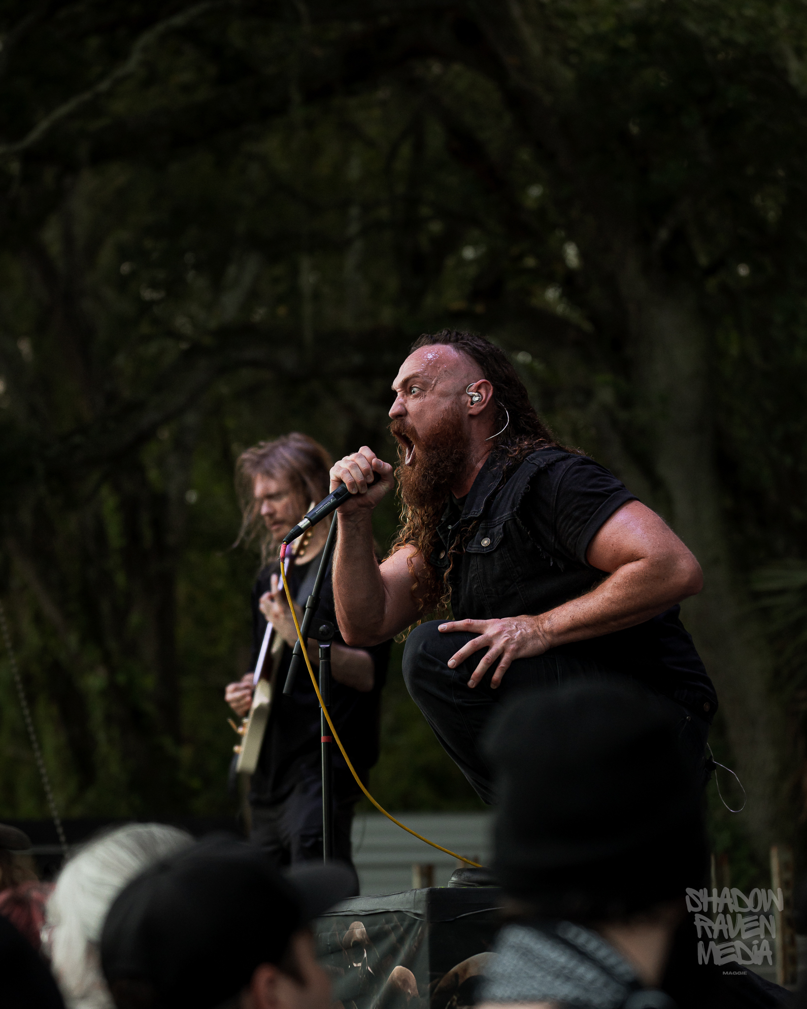 Death metal band The Zenith Passage plays for a crowd at The Orpheum in Tampa Florida on September 29 2024