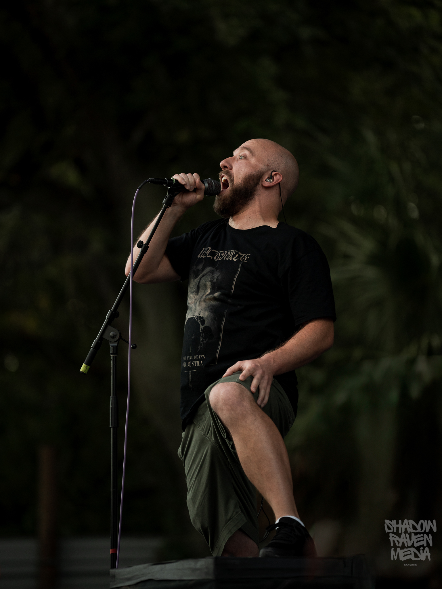 death metal band The Zenith Passage plays for a crowd at The Orpheum in Tampa Florida on September 29 2024