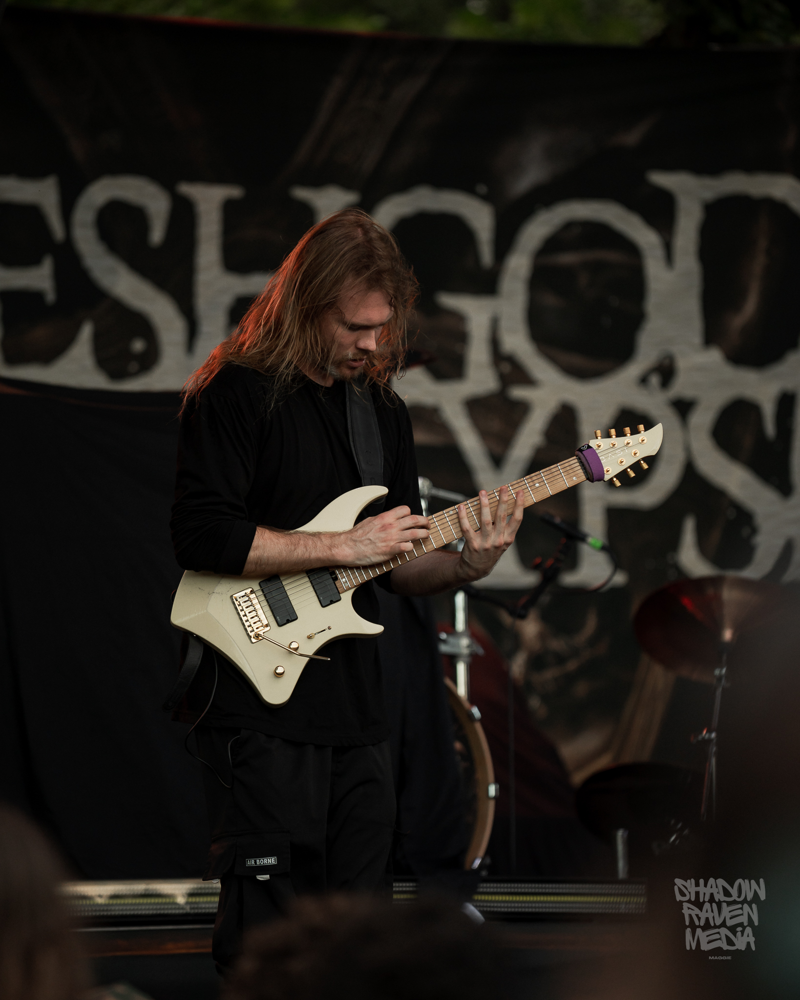 death metal band The Zenith Passage plays for a crowd at The Orpheum in Tampa Florida on September 29 2024