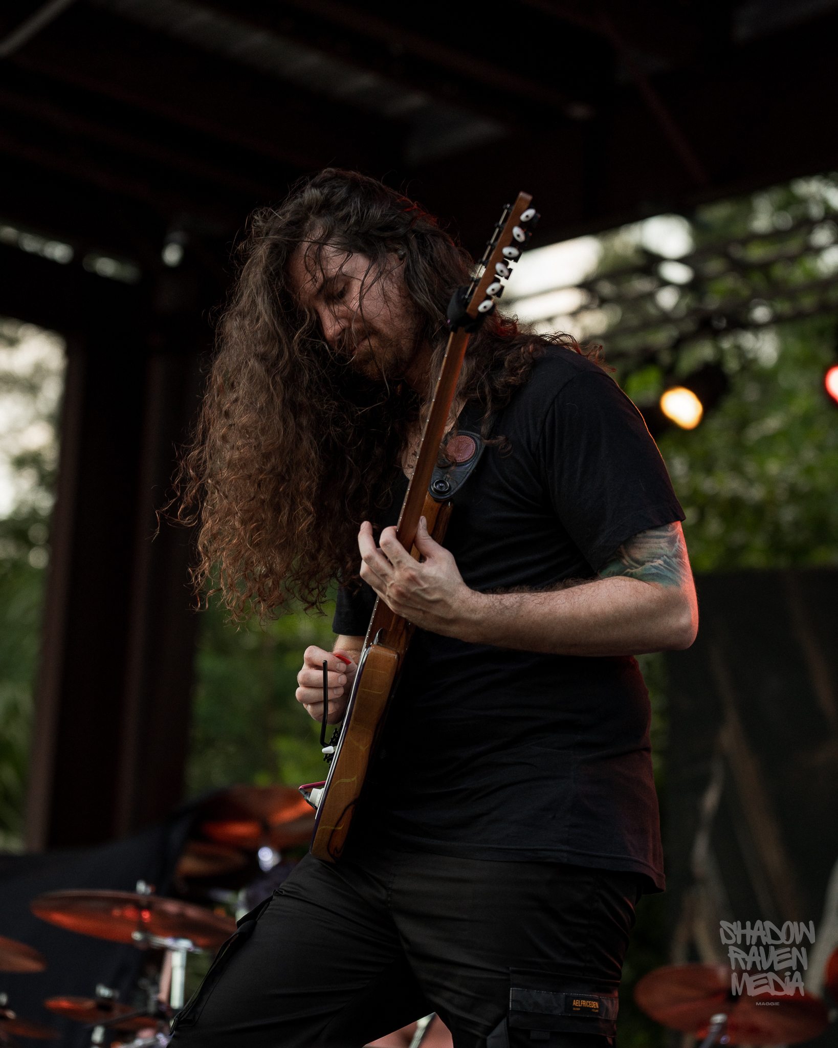Death metal band The Zenith Passage plays for a crowd at The Orpheum in Tampa Florida on September 29 2024