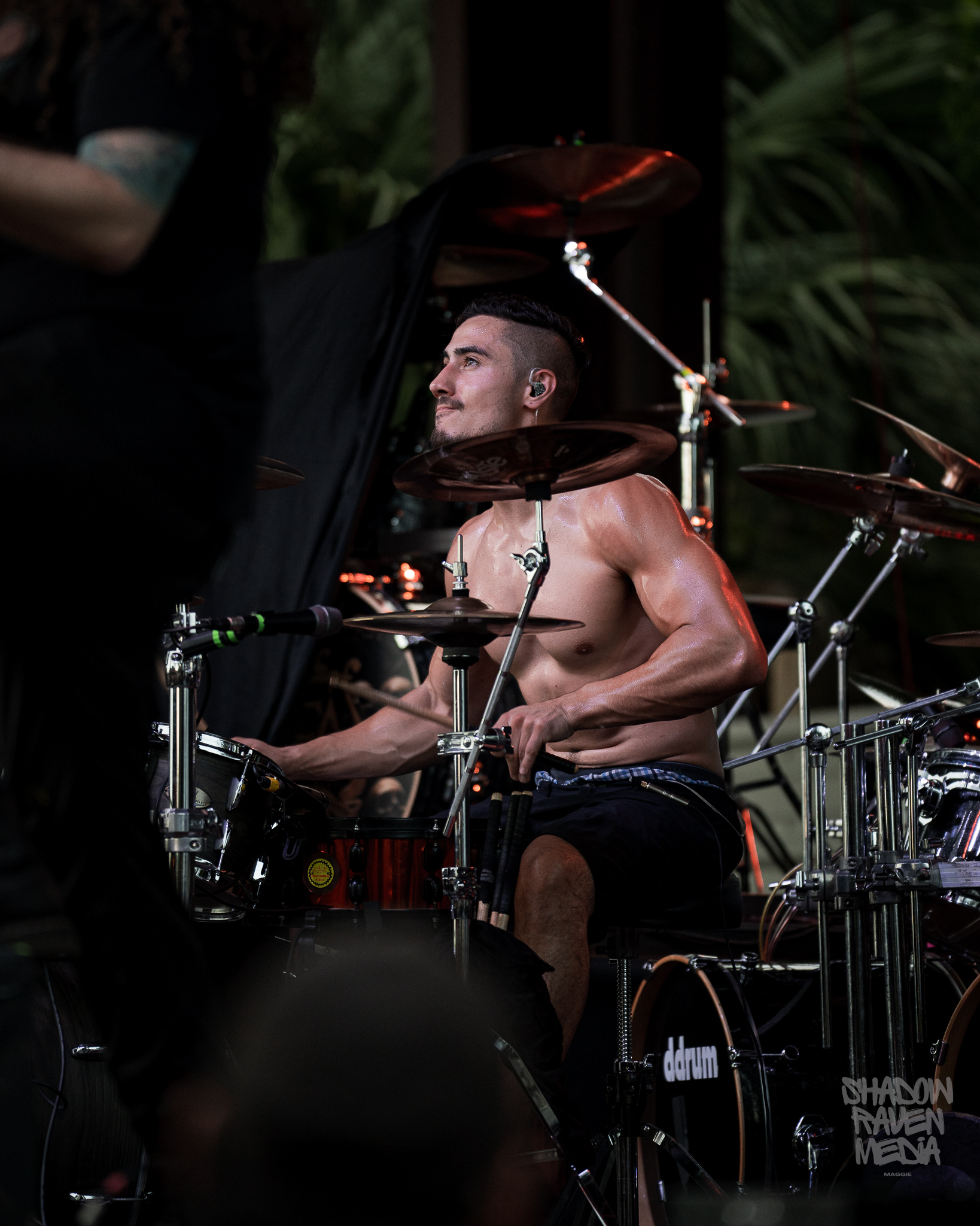 Death metal band The Zenith Passage plays for a crowd at The Orpheum in Tampa Florida on September 29 2024