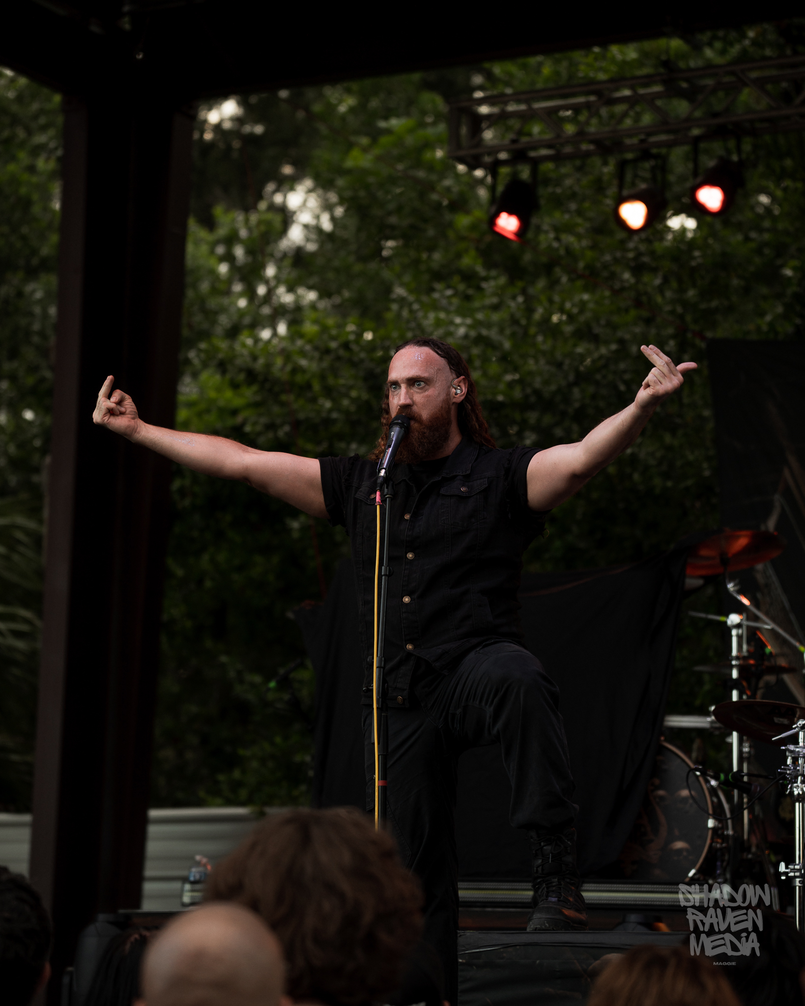 death metal band The Zenith Passage plays for a crowd at The Orpheum in Tampa Florida on September 29 2024